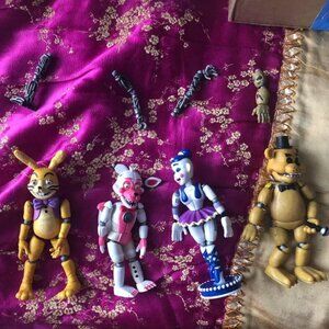FNAF Funk Action Figures - Set Of 5